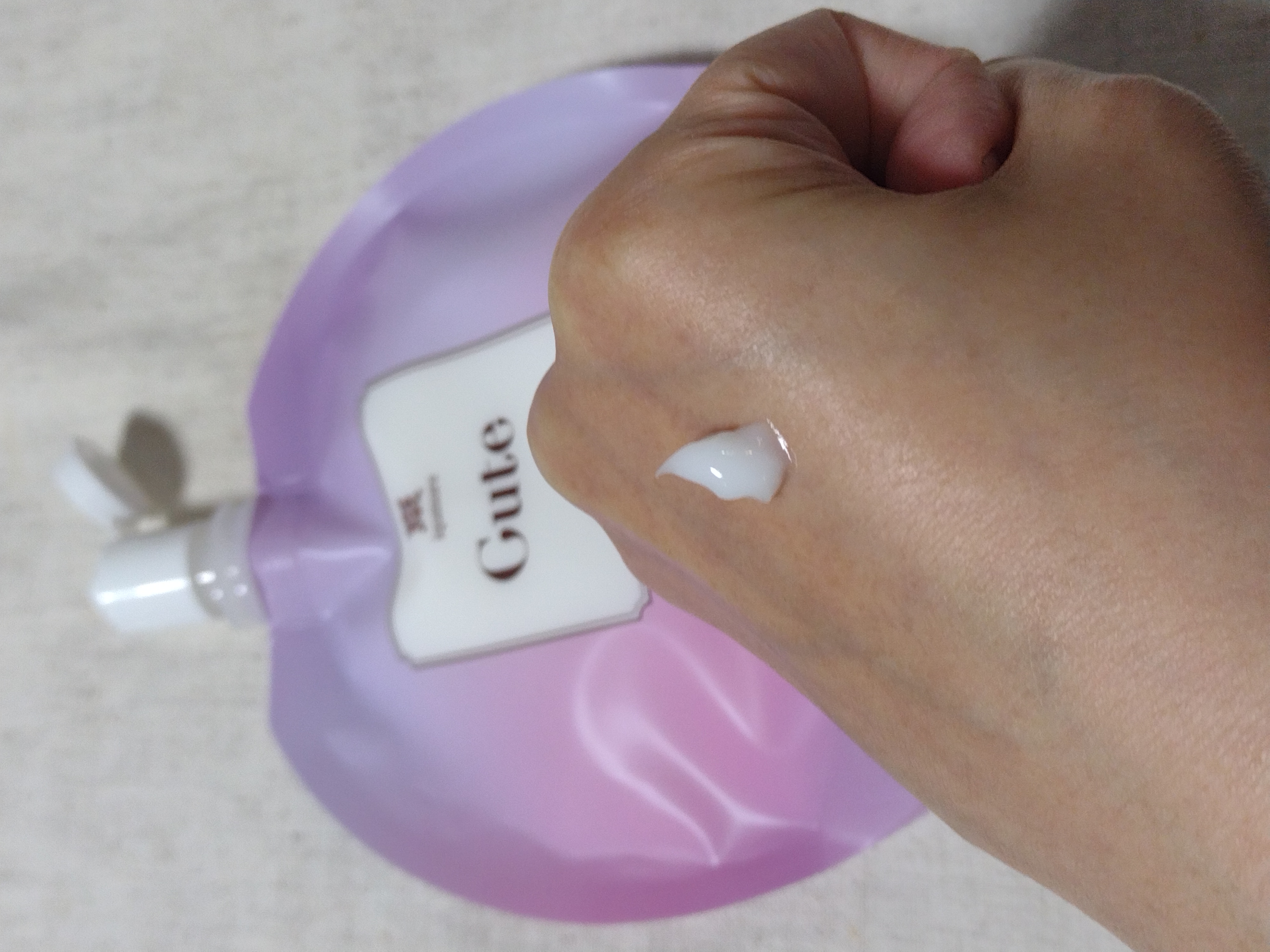 イクモアキュートオーロラヘアマスク/iqumore/ヘアマスク・ヘアパックを使ったクチコミ（1枚目）