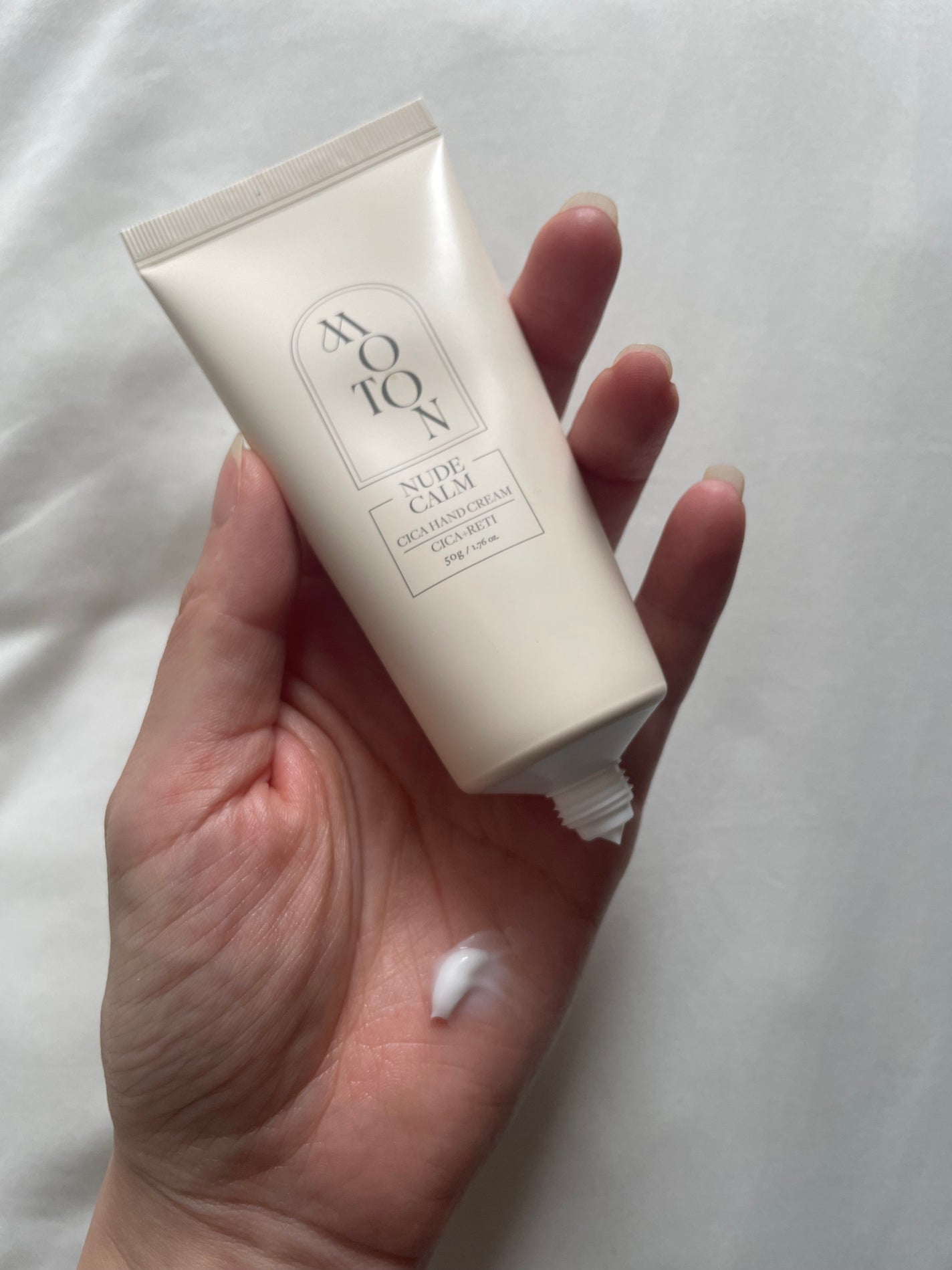 シルクハンドクリーム NUDE CALM/MOTON/ハンドクリームを使ったクチコミ(1枚目)