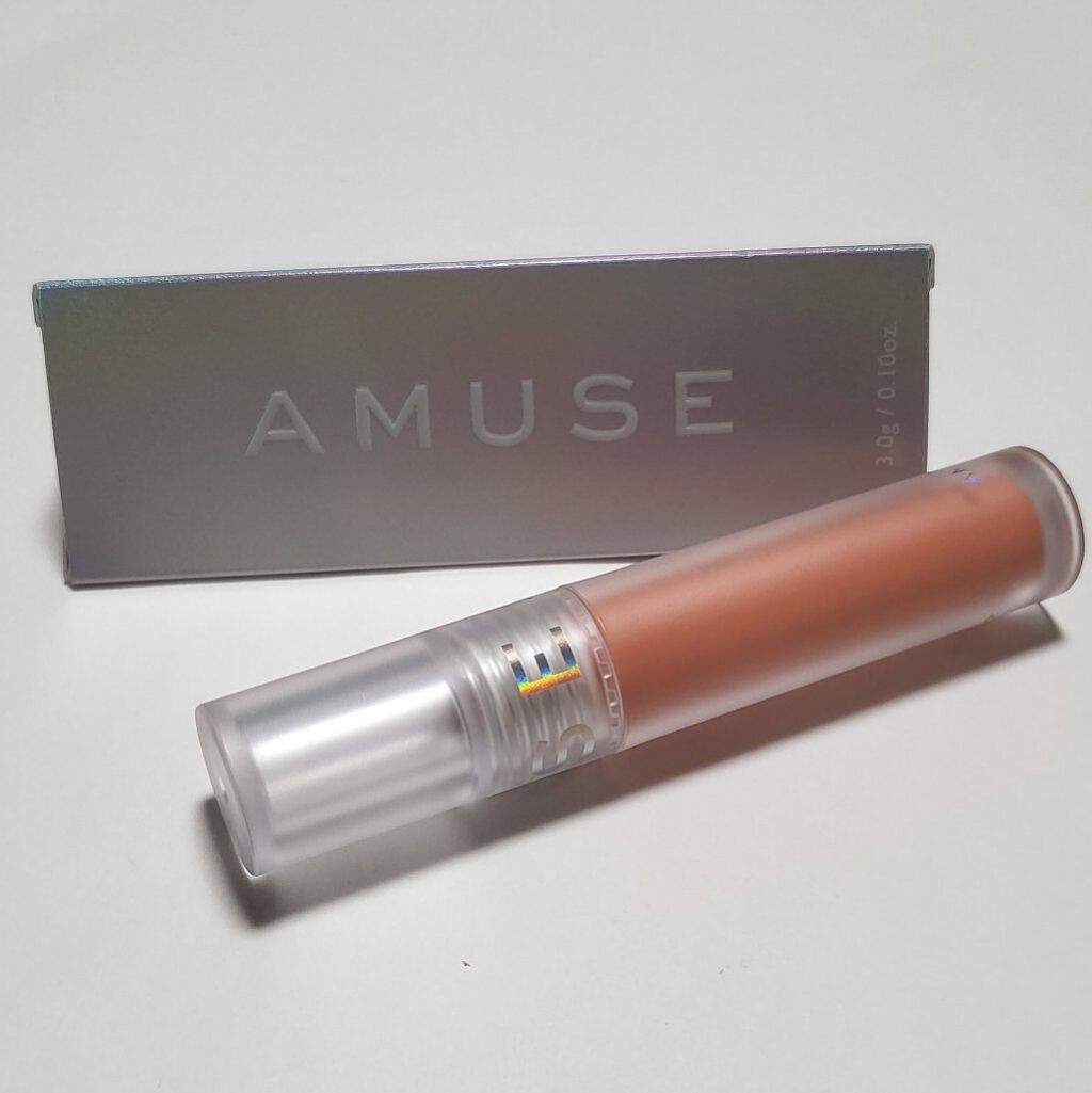 ソフトクリームチーク 12 Peach Vanilla/AMUSE/リキッドチークを使ったクチコミ（2枚目）