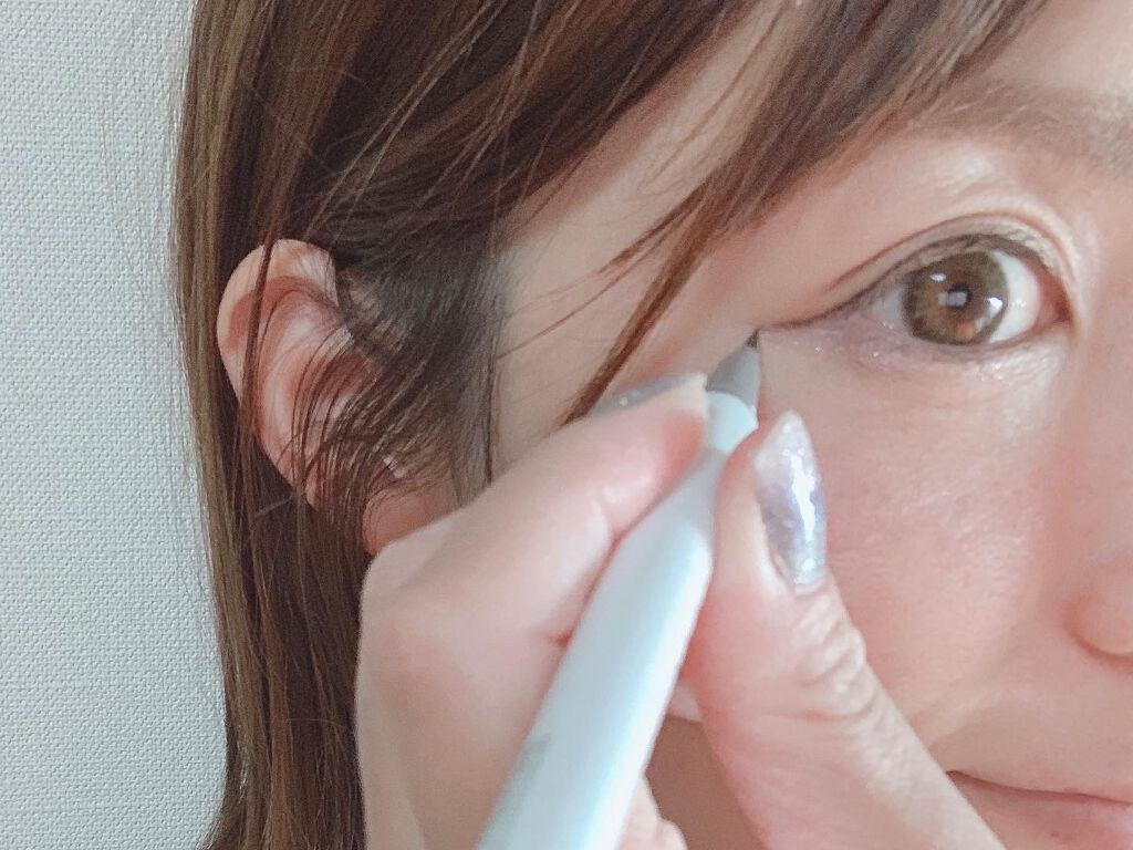 アイデザインライナー 01 ミスティーグレイ/COCOROIKI/リキッドアイライナーを使ったクチコミ（3枚目）