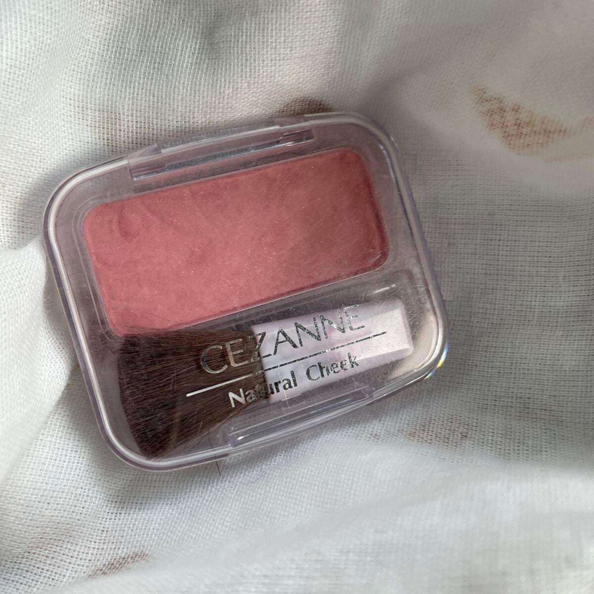 ナチュラル チークN/CEZANNE/パウダーチークを使ったクチコミ(1枚目)