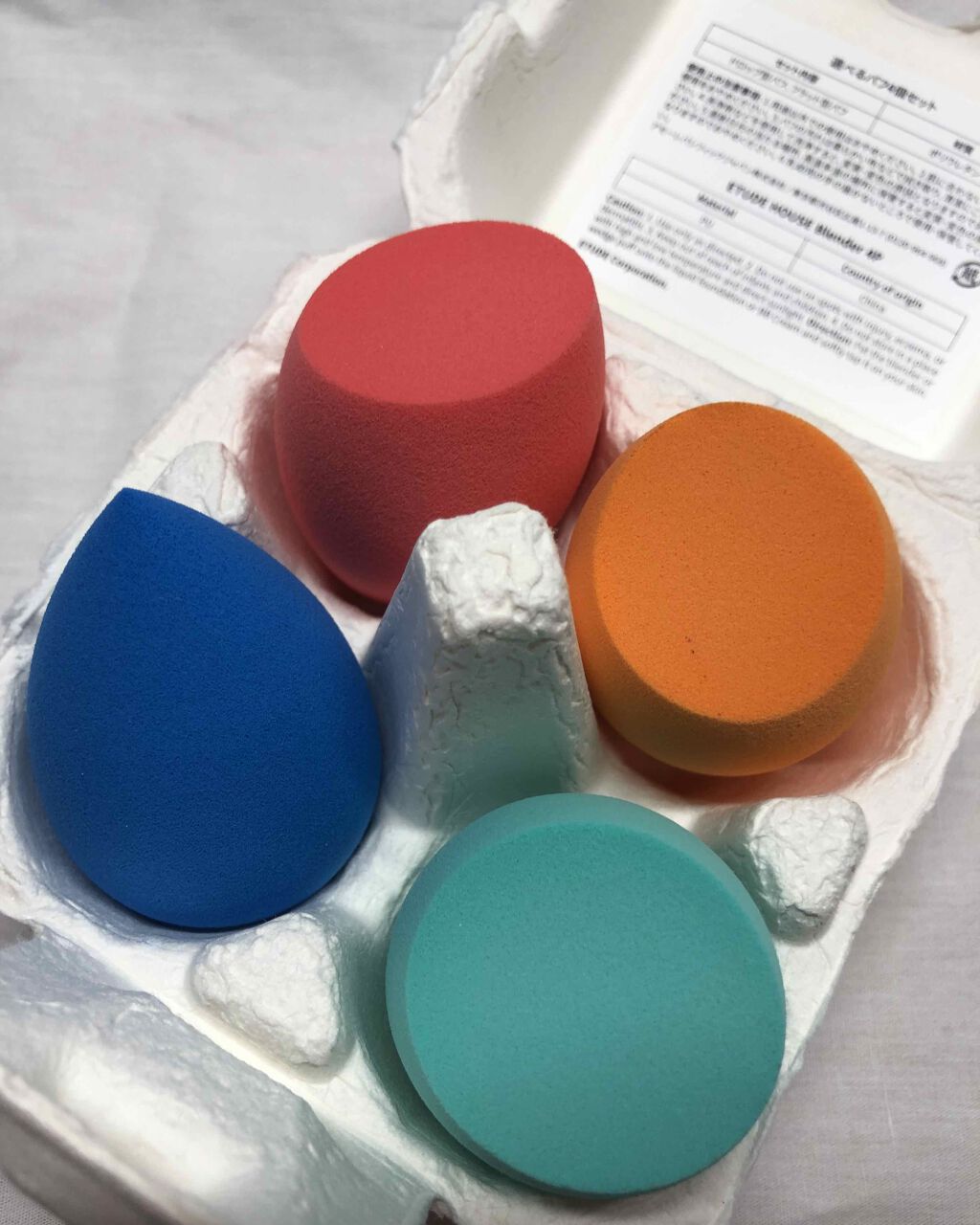 ダブルラスティング ファンデーションブレンダー/ETUDE/パフ・スポンジを使ったクチコミ（2枚目）