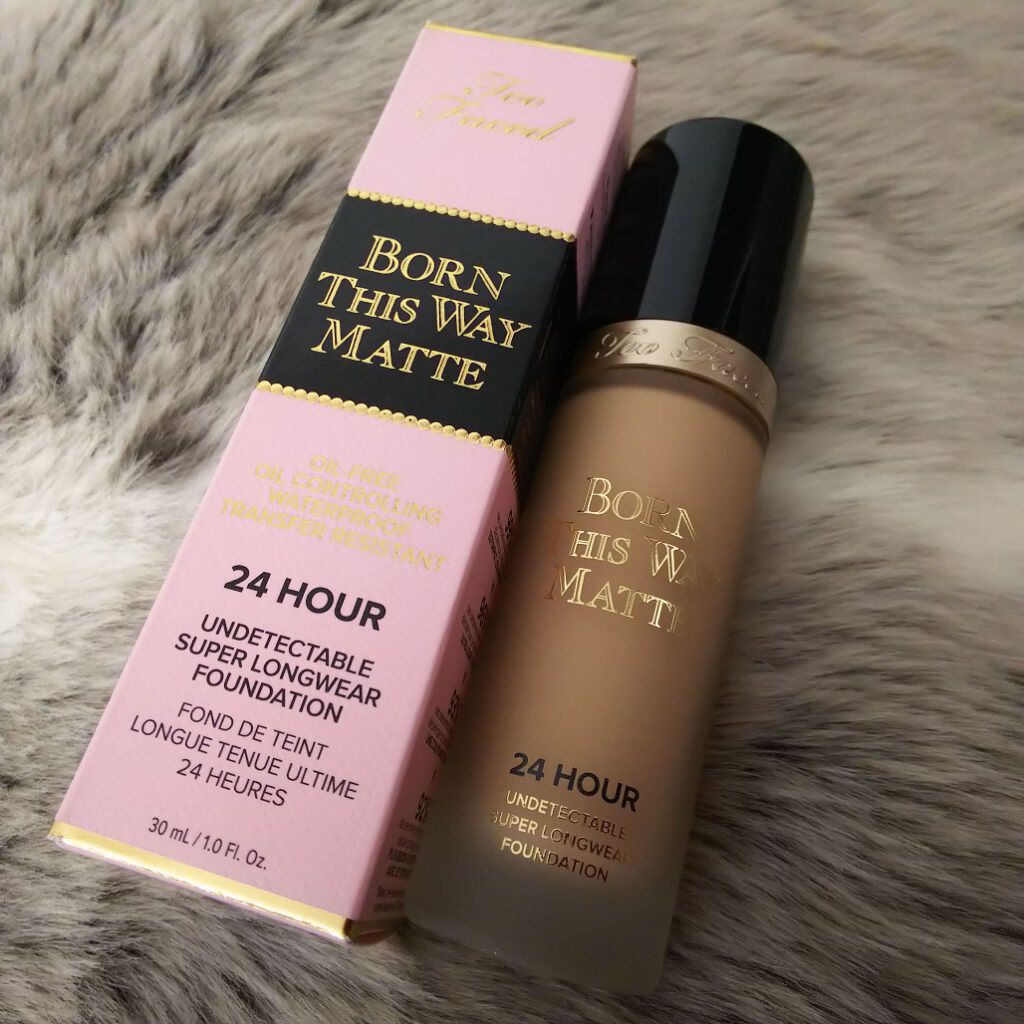 ボーン ディス ウェイ アンディテクタブル 24H マット ファンデーション/Too Faced/リキッドファンデーションを使ったクチコミ（1枚目）