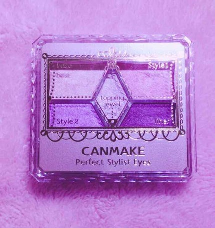 【旧品】パーフェクトスタイリストアイズ/キャンメイク/アイシャドウパレットを使ったクチコミ(1枚目)