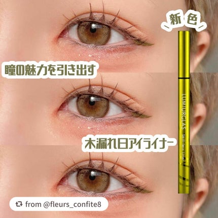 スキルレスライナー/LUMIURGLAS/リキッドアイライナーを使ったクチコミ(1枚目)