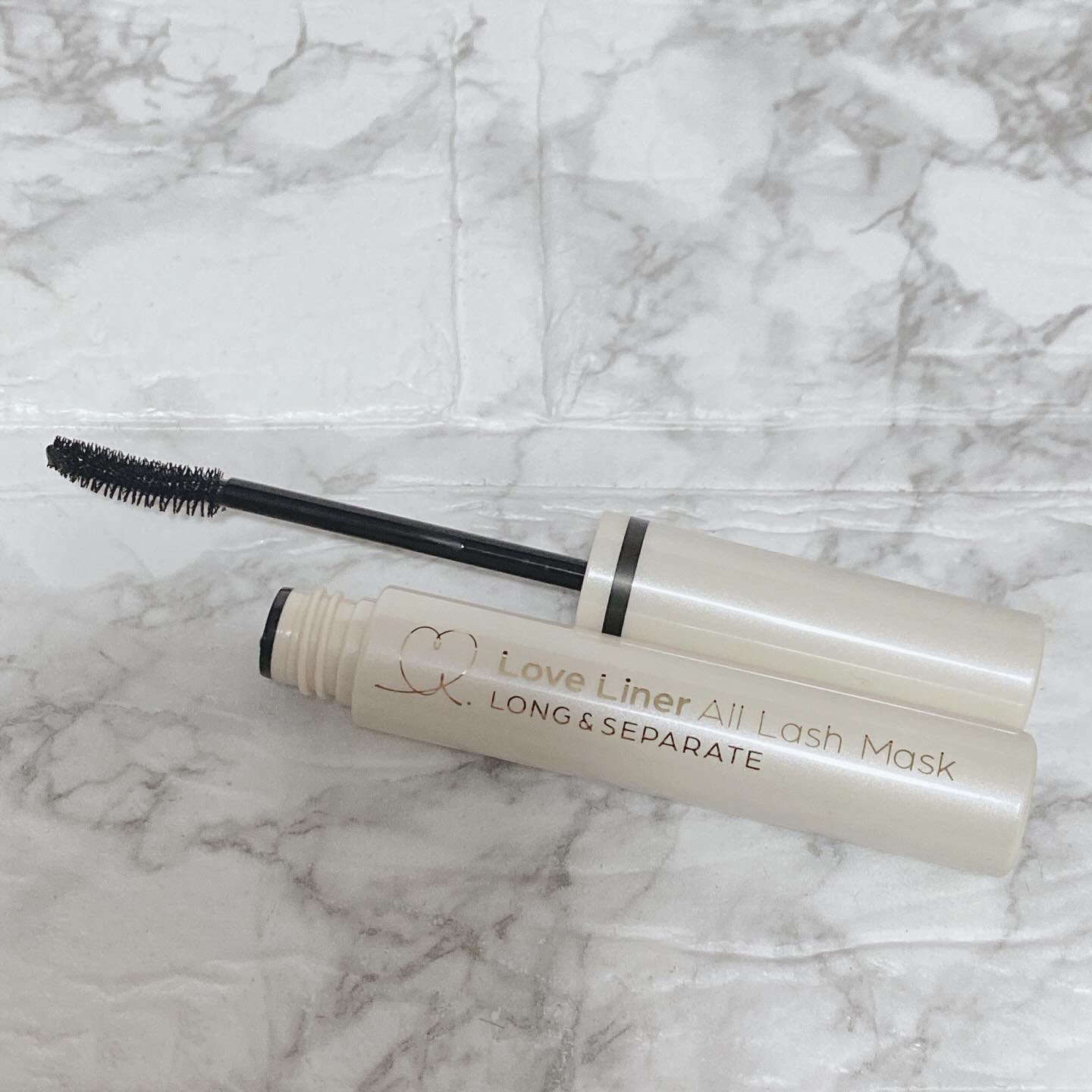 オールラッシュ マスク ロング＆セパレート＜マスカラ＞ ディープブラック/ラブ・ライナー/マスカラを使ったクチコミ（3枚目）