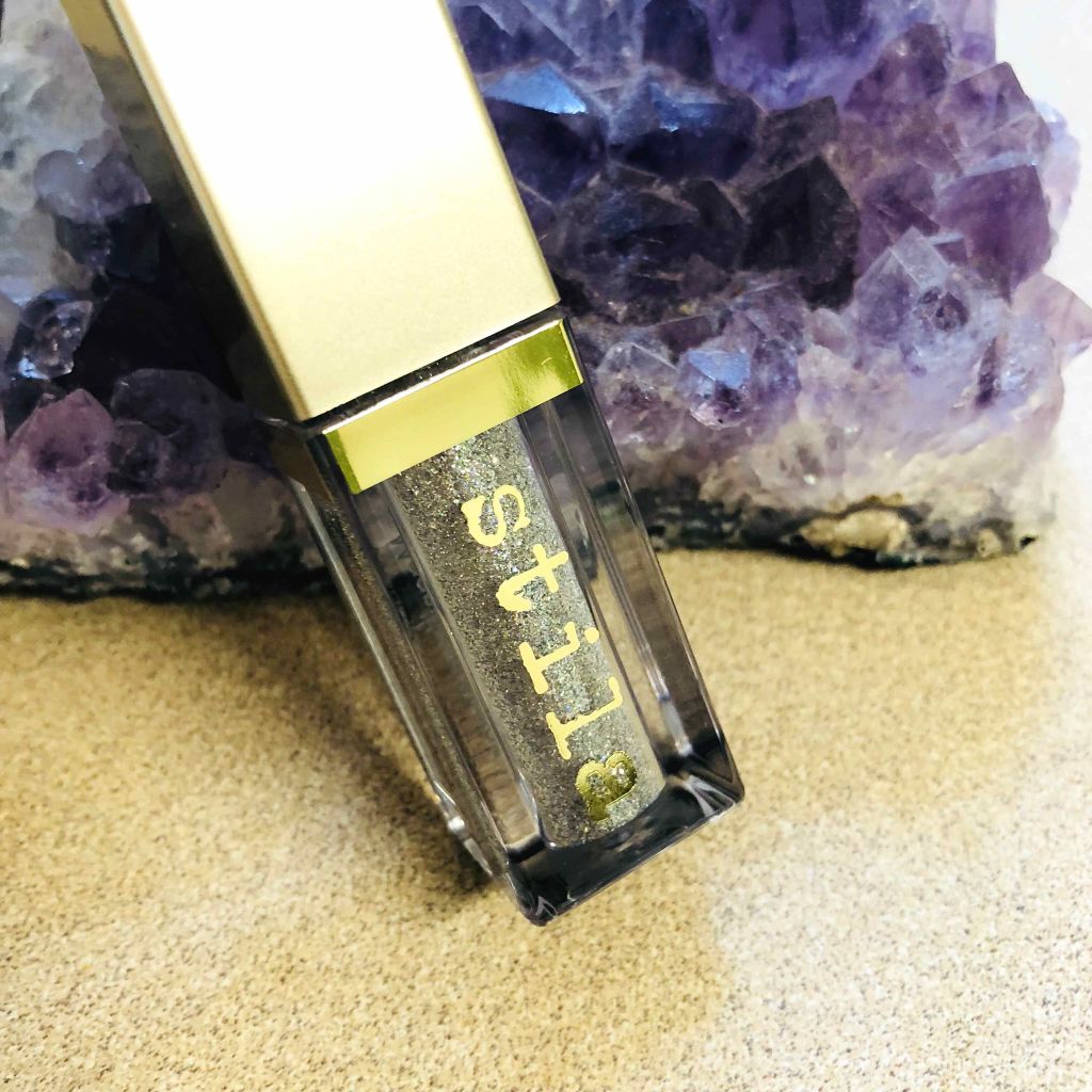 グリッター&グロウ リキッドアイシャドウ/stila/グリッターを使ったクチコミ（1枚目）