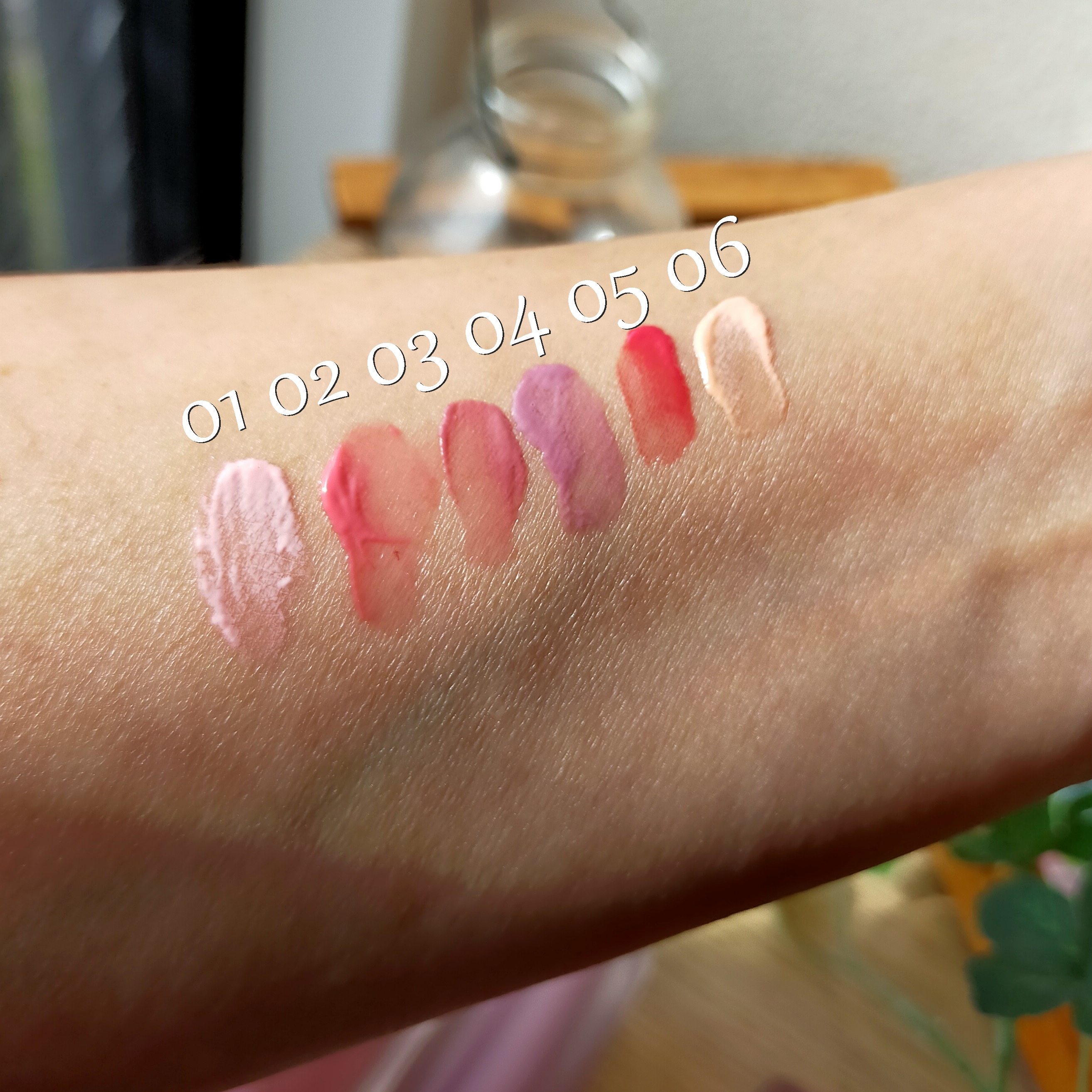 ミルクハートティントリップアンドチーク/Merrymonde/リップティントを使ったクチコミ（3枚目）