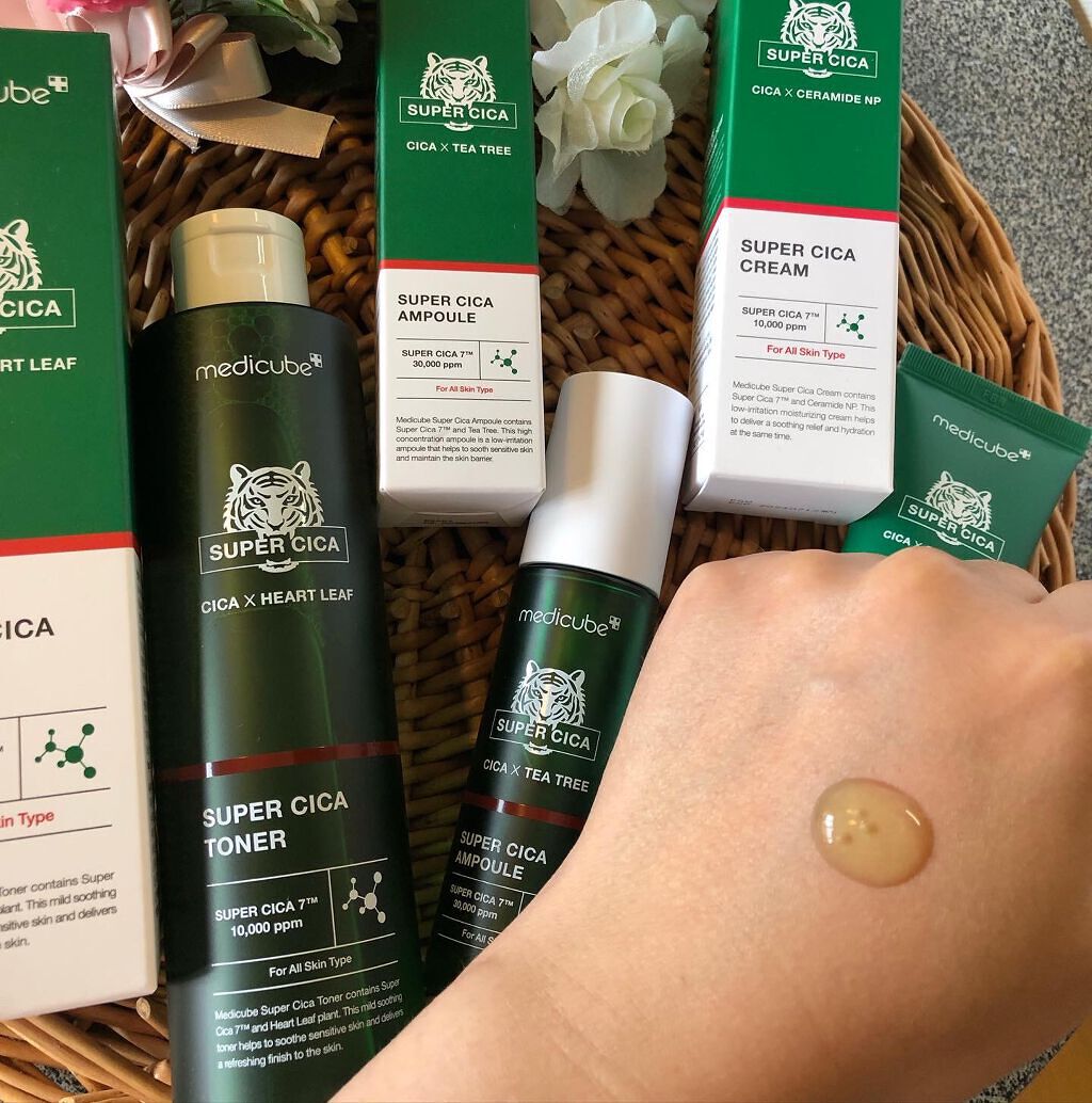 スーパーシカクリーム/MEDICUBE/フェイスクリームを使ったクチコミ（3枚目）