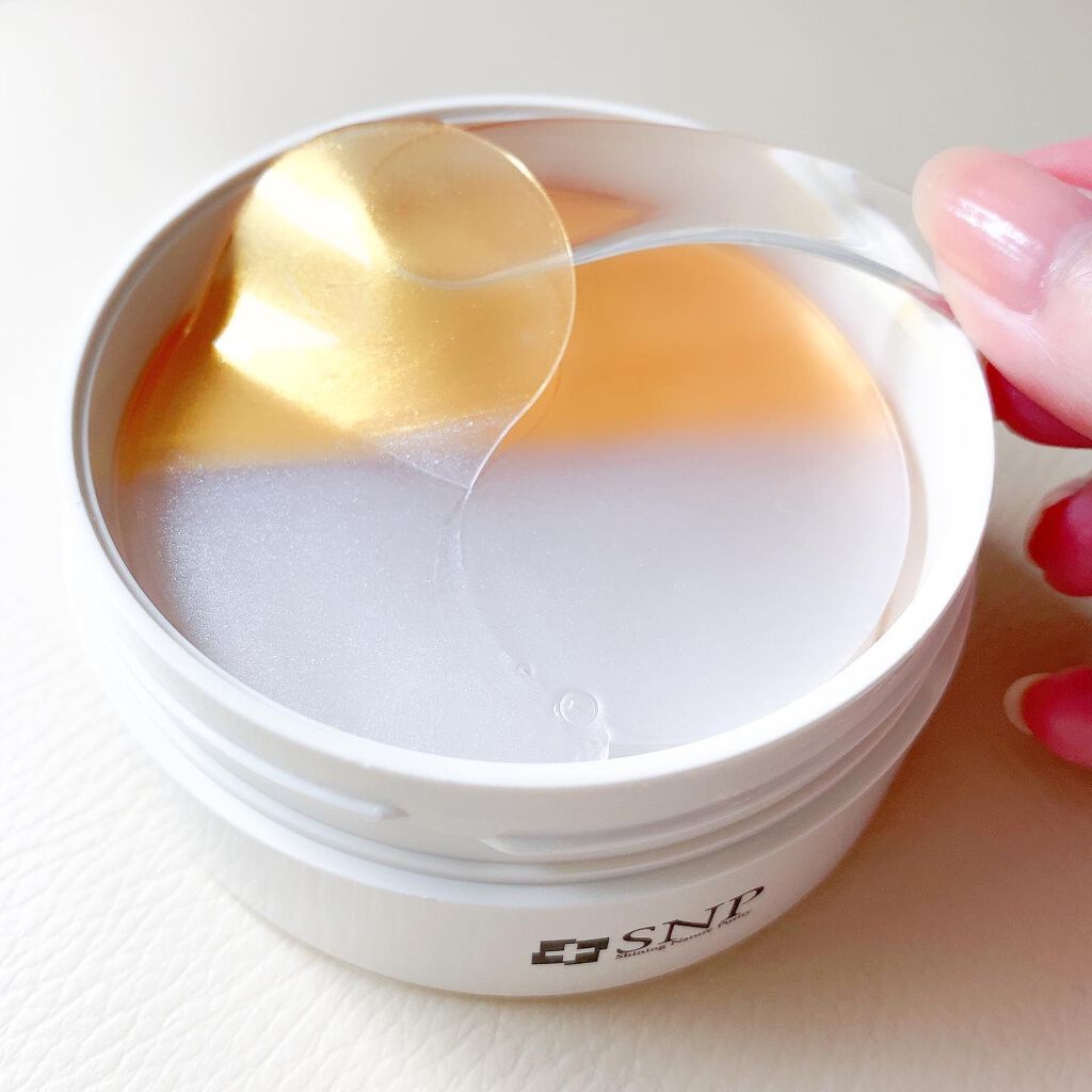 GOLD COLLAGEN DUAL EYE PATCH/SNP/アイケア・アイクリームを使ったクチコミ（3枚目）
