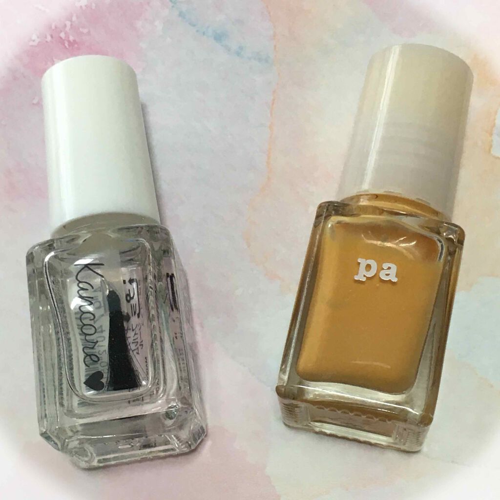 カンコレ ベースコート/DAISO/ネイルベースコートを使ったクチコミ（3枚目）