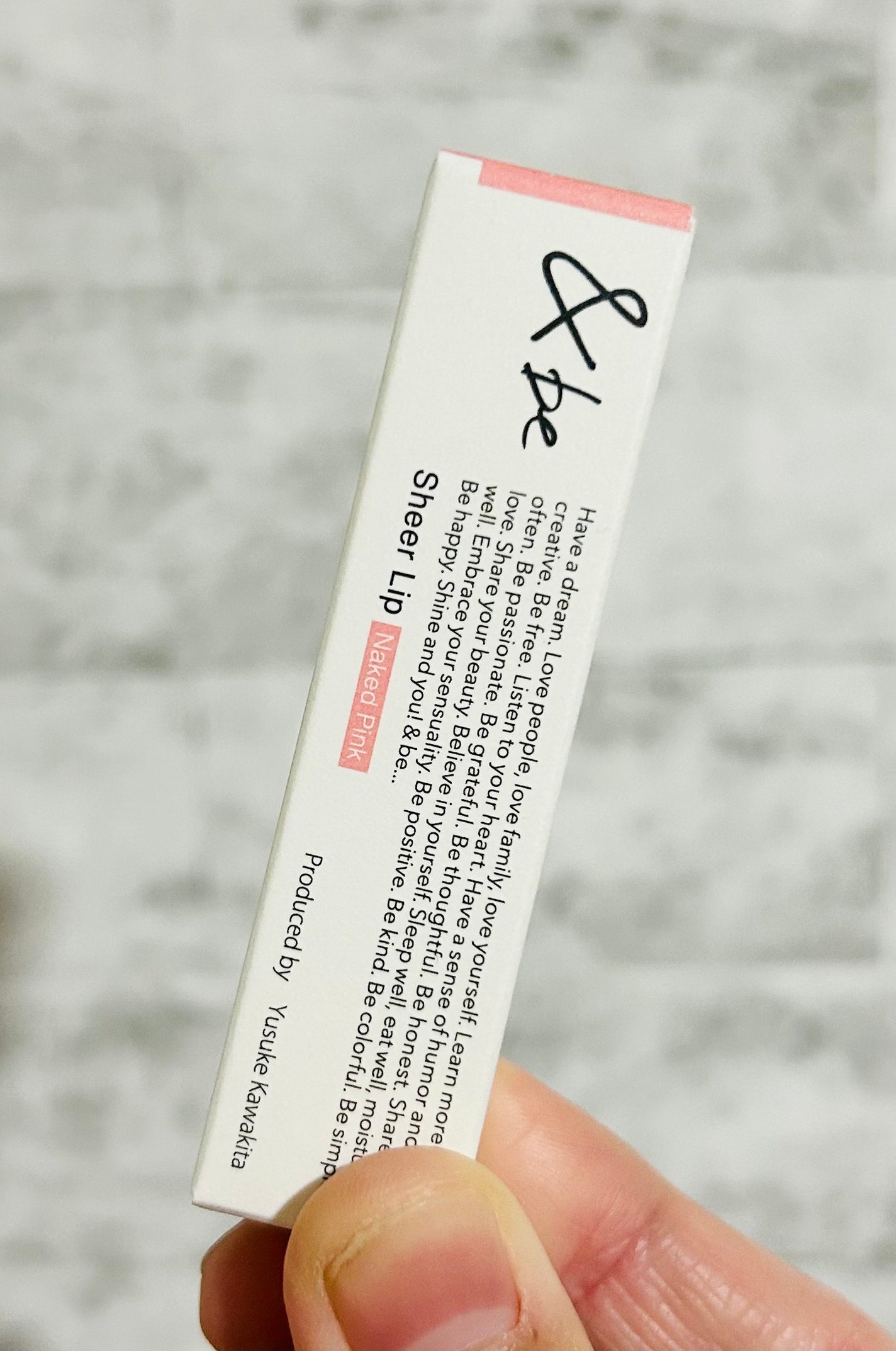 &be シアーリップ/&be/口紅を使ったクチコミ(4枚目)