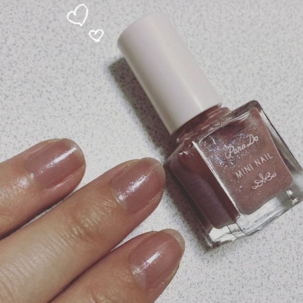 ミニネイル/パラドゥ/マニキュアを使ったクチコミ（1枚目）