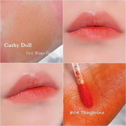 Vit C ウォーターティント/CathyDoll/リップティントを使ったクチコミ(5枚目)