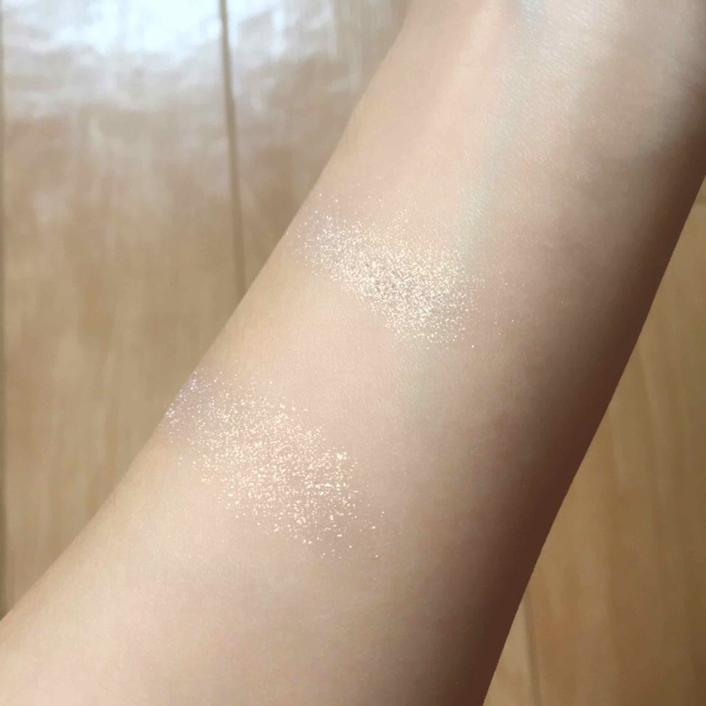 ジュエリーシャドウベール 02 ロマンティックゴールド/キャンメイク/アイシャドウパレットを使ったクチコミ（2枚目）