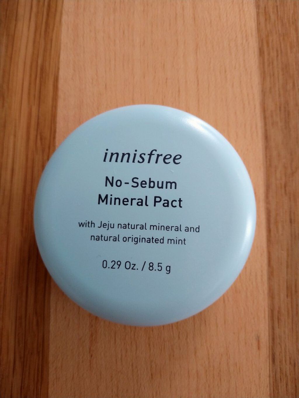 ノーセバム ミネラルパクト N/innisfree/プレストパウダーを使ったクチコミ（1枚目）