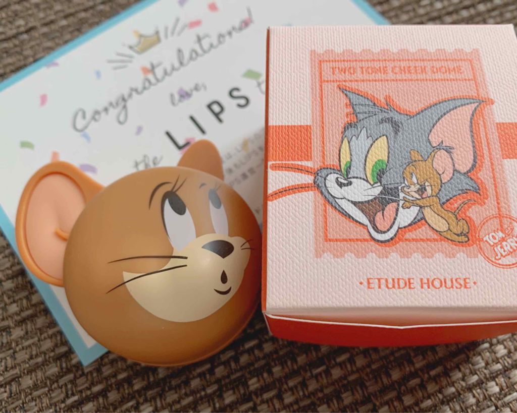 ラッキーフレンズ 2トーンチーク/ETUDE/パウダーチークを使ったクチコミ(2枚目)