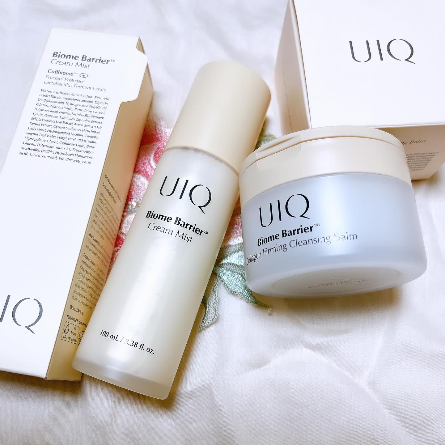 バイオームバリア クリームミスト/UIQ/ミスト状化粧水を使ったクチコミ（2枚目）