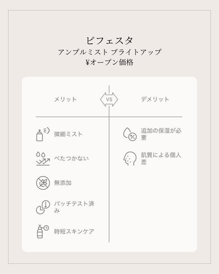 アンプルミスト ブライトアップ/ビフェスタ/美容液を使ったクチコミ(2枚目)