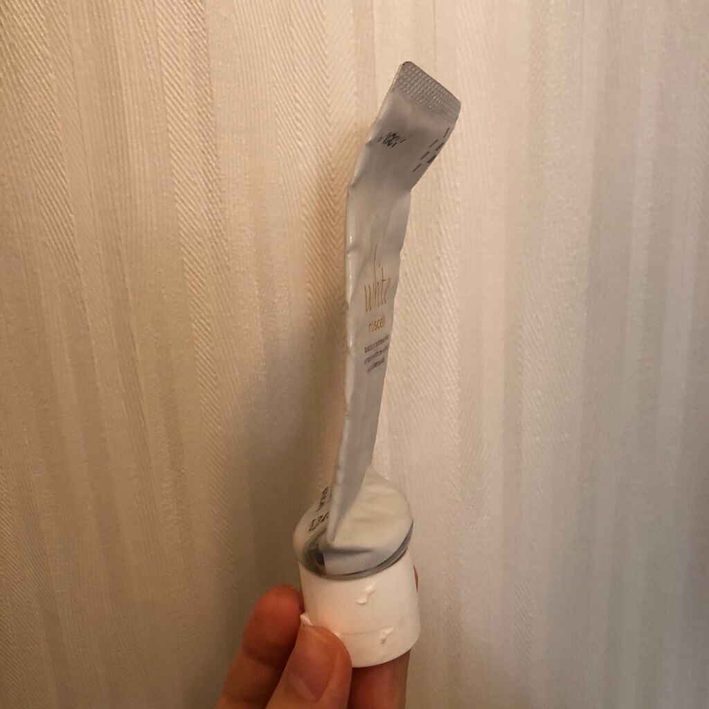 歯みがきペーストホワイト/ルシェロ/歯磨き粉を使ったクチコミ(3枚目)