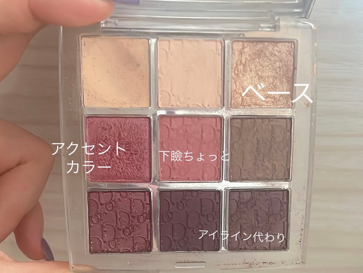 ディオール バックステージ アイ パレット/Dior/アイシャドウパレットを使ったクチコミ(3枚目)