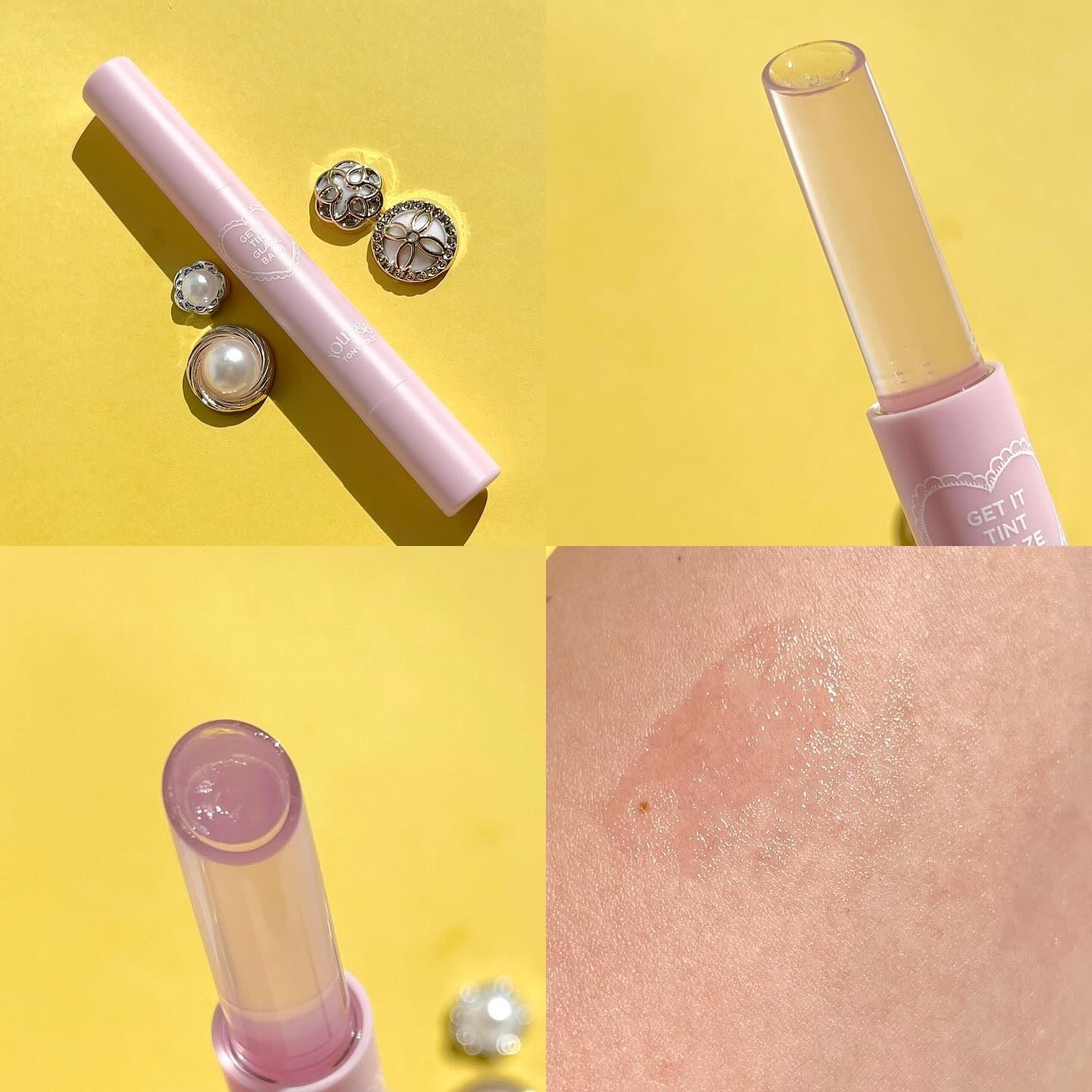 ゲットイットティントグレーズバーム/TONYMOLY/リップティントを使ったクチコミ（3枚目）