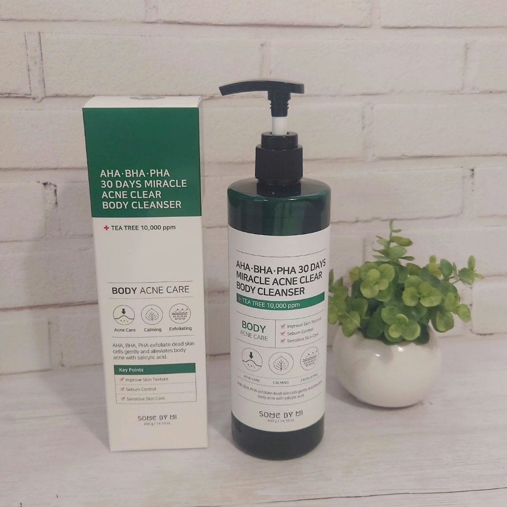 AHA·BHA·PHA 30デイズミラクルアクネボディクレンザー/SOME BY MI/ボディソープを使ったクチコミ(1枚目)