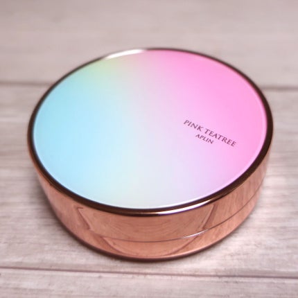 ピンクティーツリーカバークッション/APLIN/クッションファンデーションを使ったクチコミ(1枚目)