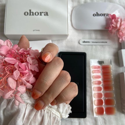 セミキュアジェルネイル(ハンド) ND-290 N Rose (good vibe collection)/ohora/ネイルシールの画像