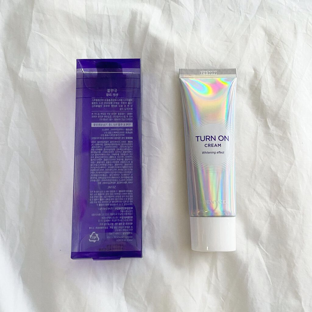 デュイセル ターンオンクリーム/DEWYCEL/フェイスクリームを使ったクチコミ(1枚目)