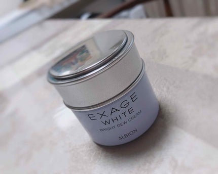 エクサージュホワイト ブライトデュウ クリーム/ALBION/フェイスクリームを使ったクチコミ(1枚目)