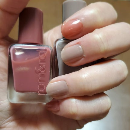 ムードペブルネイル/rom&nd/マニキュアを使ったクチコミ(1枚目)