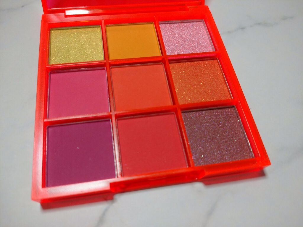 UR GLAM　BLOOMING EYE COLOR PALETTE/U R GLAM/アイシャドウパレットを使ったクチコミ（2枚目）