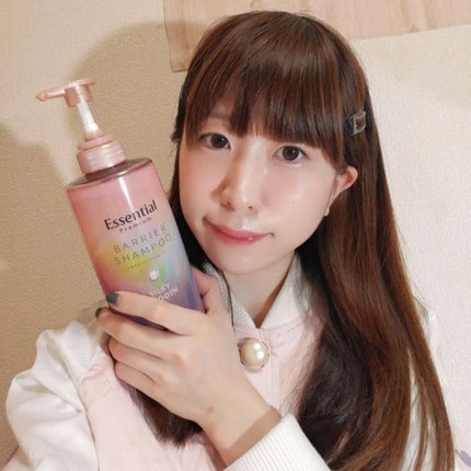 エッセンシャルプレミアム バリアシャンプー・コンディショナー シルキー&スムース/エッセンシャル/市販シャンプーを使ったクチコミ(1枚目)