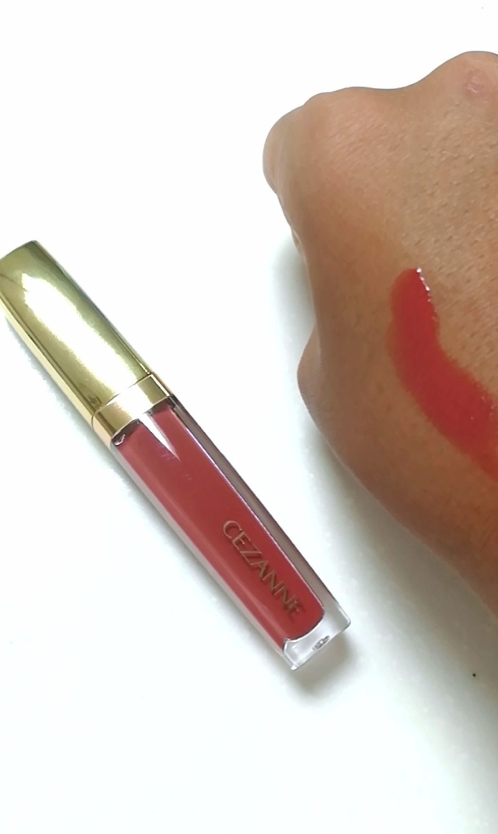 カラーティントリップ/CEZANNE/リップティントを使ったクチコミ（2枚目）