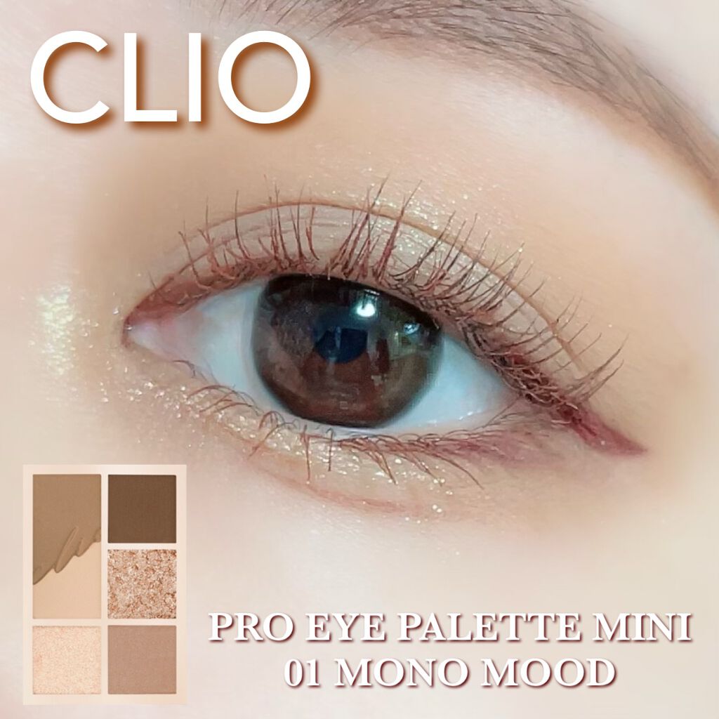 プロ アイパレット ミニ/CLIO/アイシャドウパレットを使ったクチコミ（1枚目）