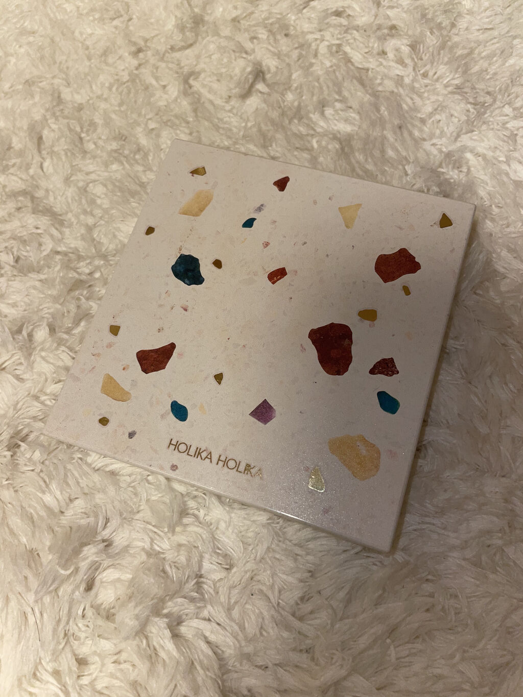 TERRAZZO Shadow palette/HOLIKA HOLIKA/アイシャドウパレットを使ったクチコミ（1枚目）