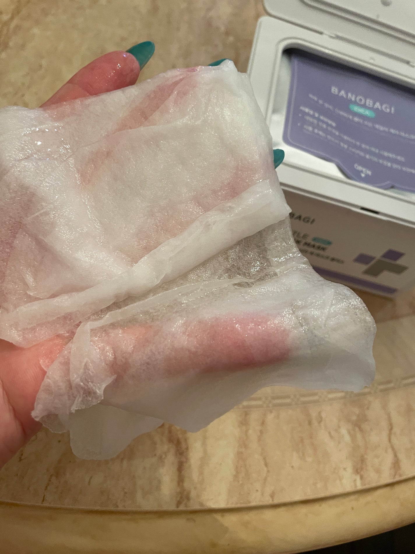 ミルクシスルリペアシカクイックマスクプラス/BANOBAGI/シートマスク・パックを使ったクチコミ(3枚目)