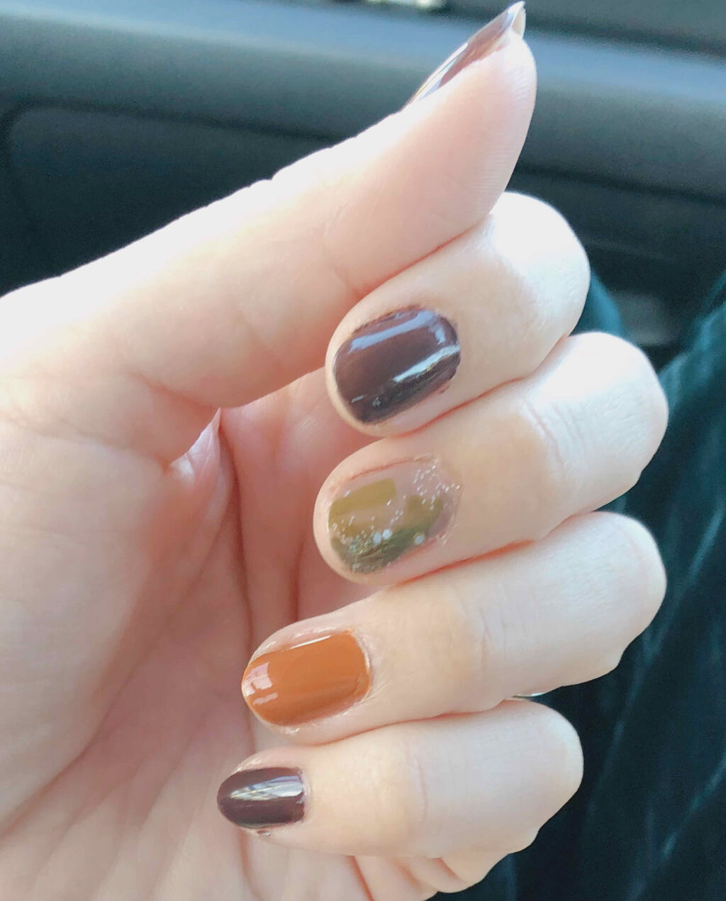 ダイソー エスポルール ネイルポリッシュ/エスポルール/マニキュアを使ったクチコミ（1枚目）