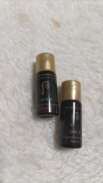天氣丹 津率 バランサー/The History of 后(Whoo)/化粧水を使ったクチコミ(1枚目)