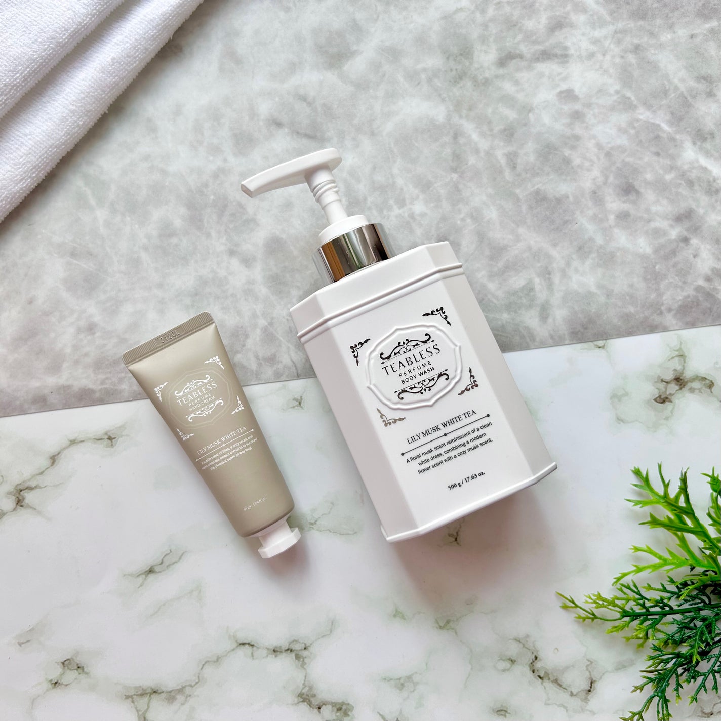 パフュームボディウォッシュ リリームスクホワイトティー/TEABLESS/ボディソープを使ったクチコミ(8枚目)