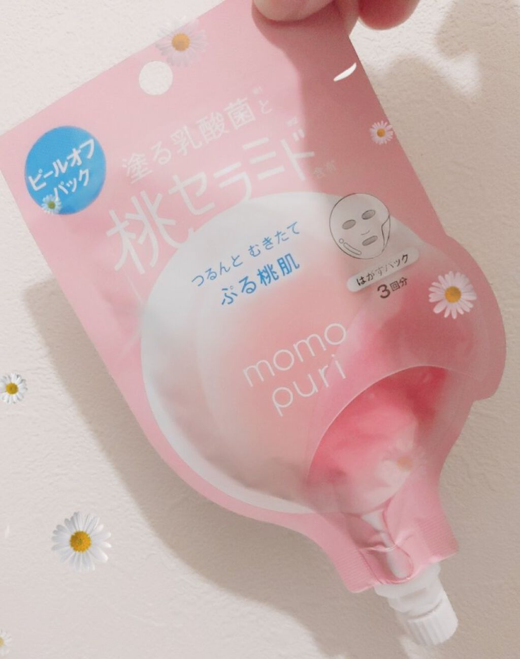 ももぷり フレッシュピールオフパック/ももぷり/ピーリングを使ったクチコミ（1枚目）