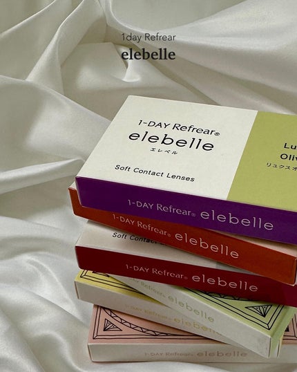 1DAY Refrear elebelle/Refrear/ワンデー(1DAY)カラコンを使ったクチコミ(1枚目)