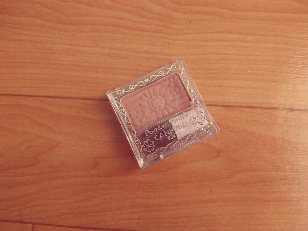 【旧品】パウダーチークス PW45 ヘーゼルブラウン/キャンメイク/パウダーチークを使ったクチコミ（1枚目）