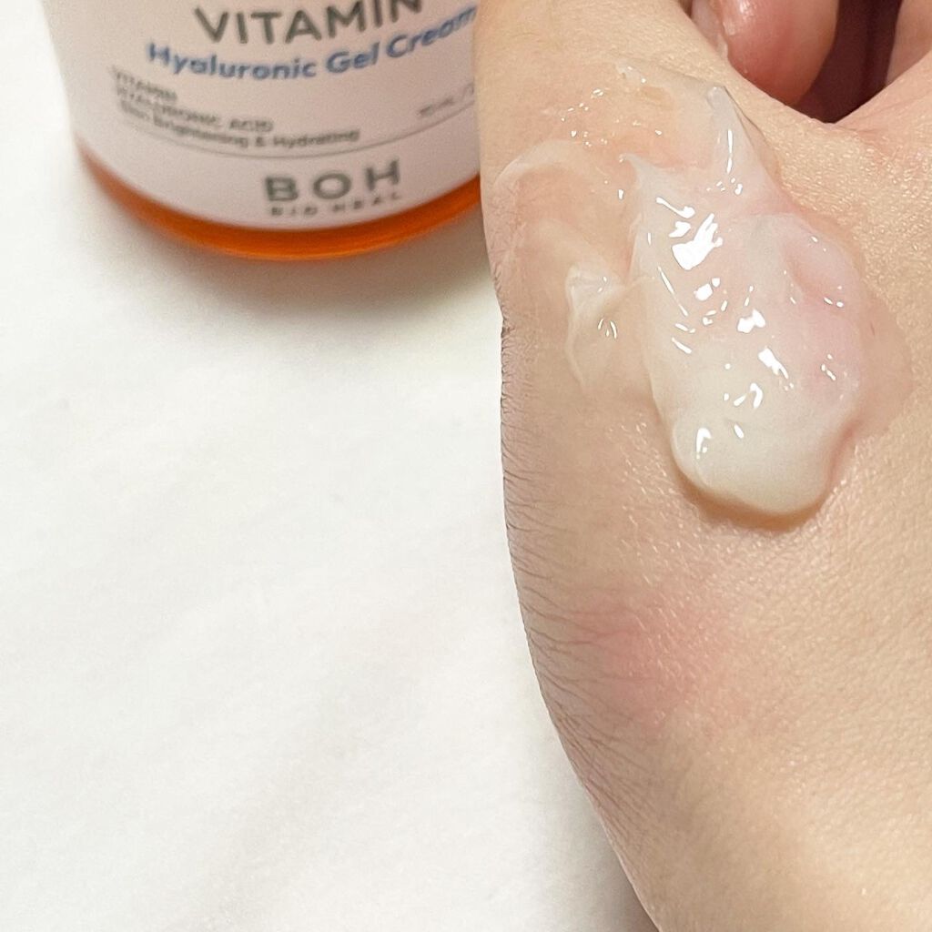 ビタミン ヒアルロニック ジェルクリーム/BIOHEAL BOH/オールインワン化粧品を使ったクチコミ（3枚目）