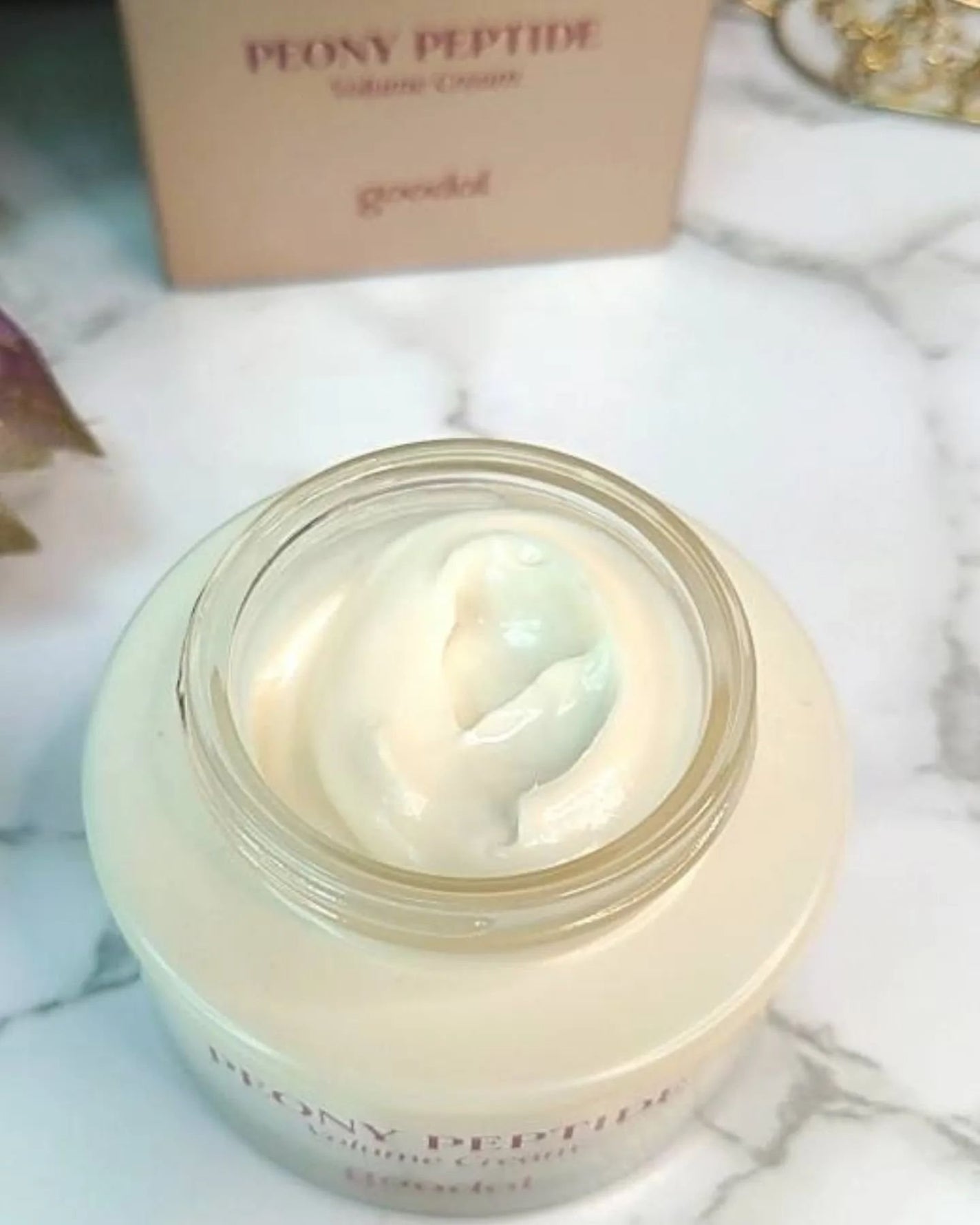 ピオニーペプチドクリーム/goodal/フェイスクリームを使ったクチコミ(6枚目)