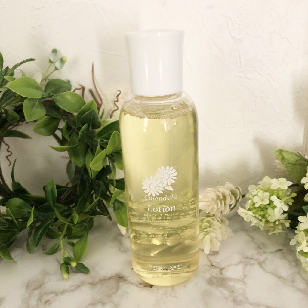カレンデュラ手づみローション/ナチュラルアイランド/化粧水を使ったクチコミ（1枚目）