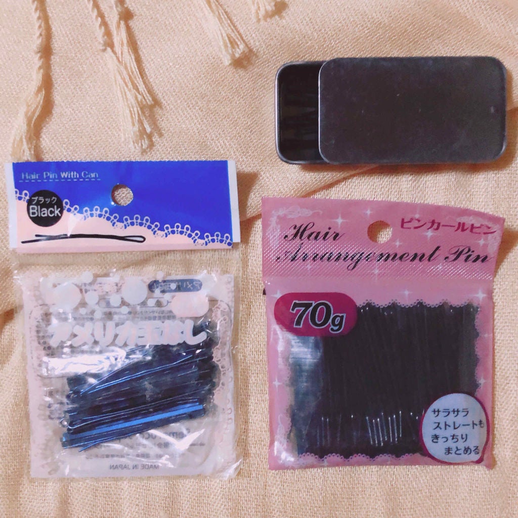 アメピン/DAISO/ヘアアクセサリーを使ったクチコミ(1枚目)