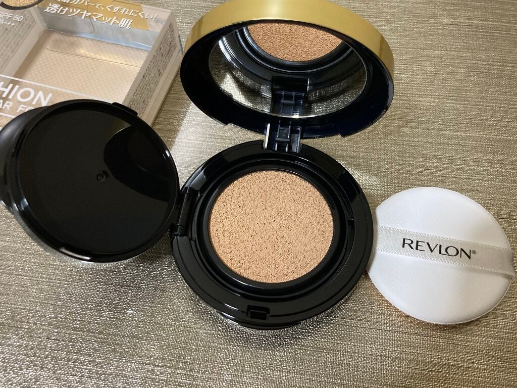 カラーステイ クッション ロングウェア ファンデーション/REVLON/クッションファンデーションを使ったクチコミ(3枚目)