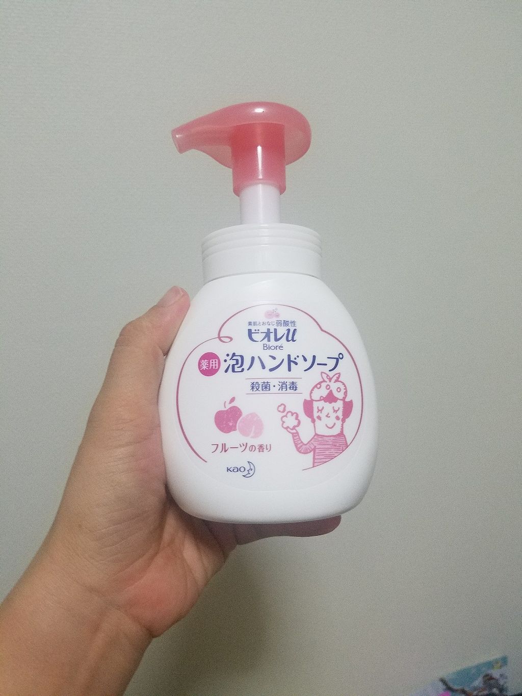 泡ハンドソープ フルーツの香り/ビオレu/ハンドソープを使ったクチコミ(1枚目)